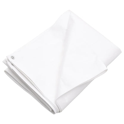 Tarpaulin 260 g/m² 8x10 m White HDPE