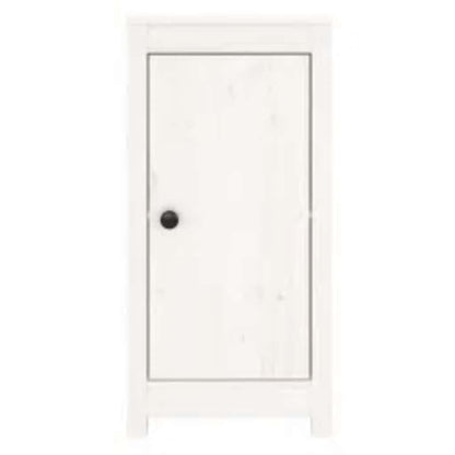 Sideboards 2 pcs White 39x35x80 cm Solid Wood Pine