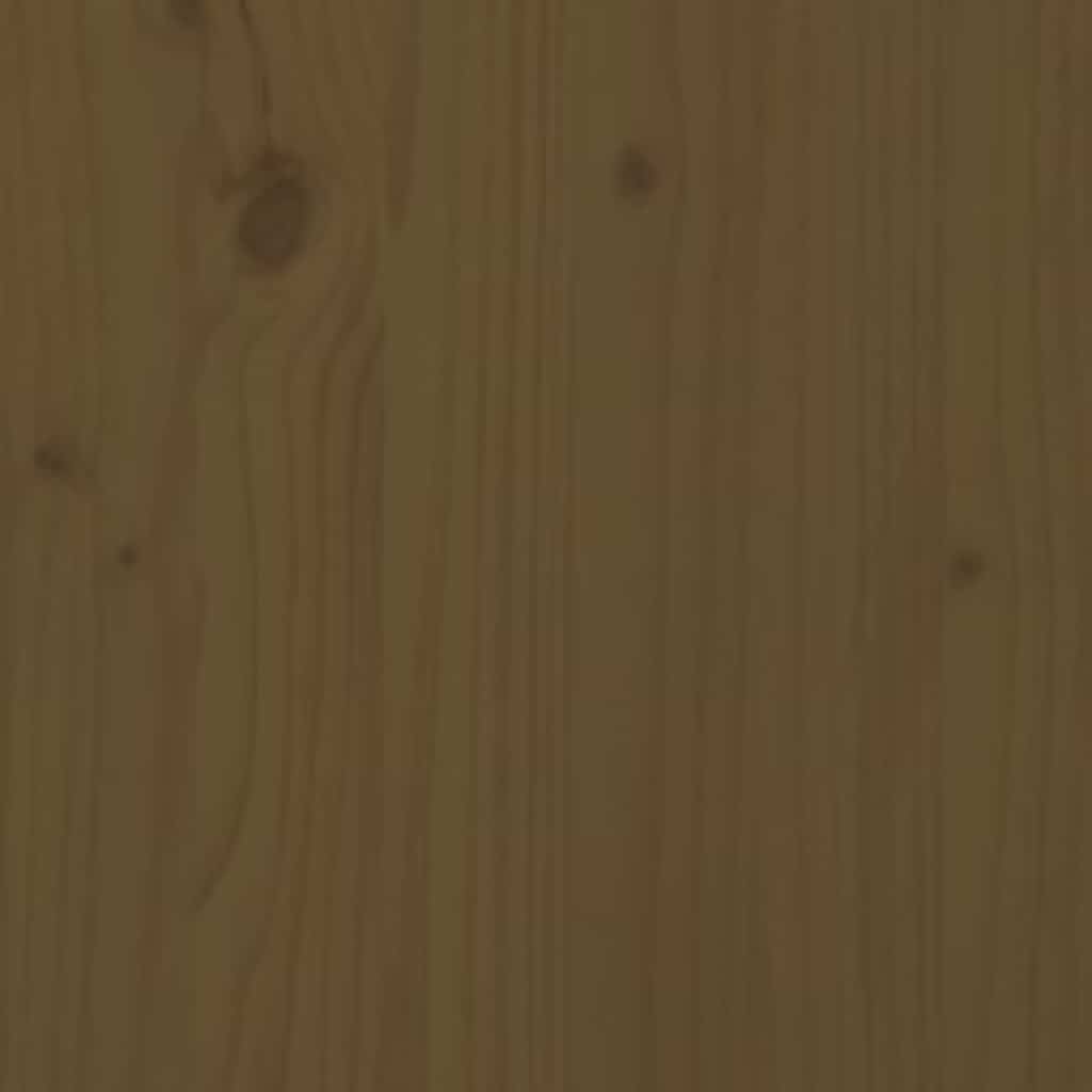 Sideboards 2 pcs Honey Brown 39x35x80 cm Solid Wood Pine