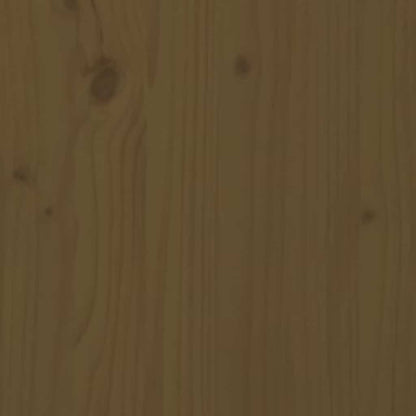 Sideboards 2 pcs Honey Brown 39x35x80 cm Solid Wood Pine