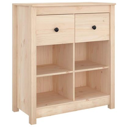 813764 vidaXL Sideboard 70x35x80 cm Solid Wood Pine
