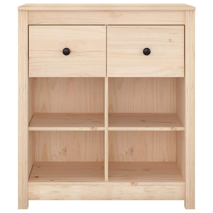 813764 vidaXL Sideboard 70x35x80 cm Solid Wood Pine