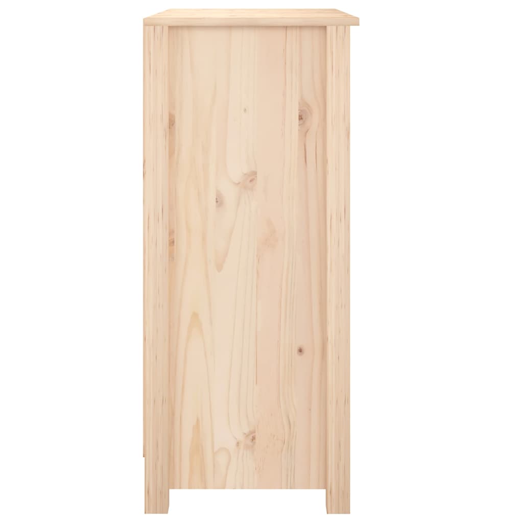813764 vidaXL Sideboard 70x35x80 cm Solid Wood Pine