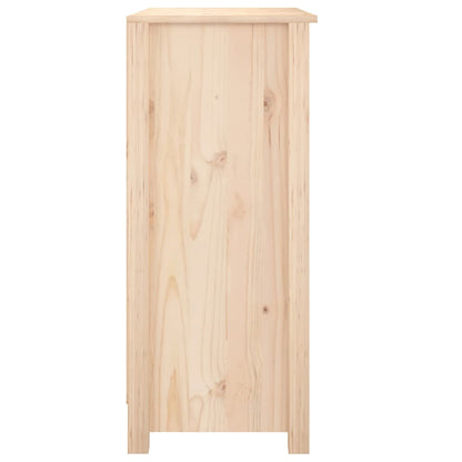 813764 vidaXL Sideboard 70x35x80 cm Solid Wood Pine