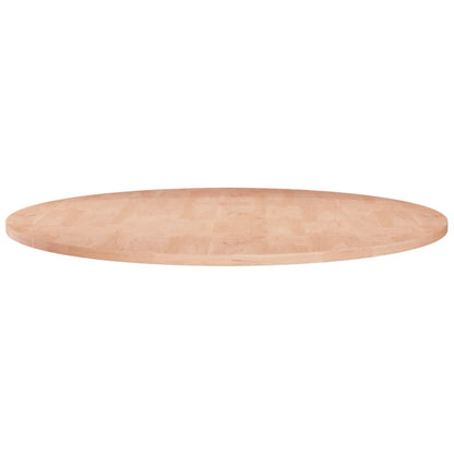 Round Table Top ??80x1.5 cm Solid Wood Oak