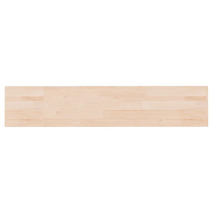 Shelf Board 100x20x1.5 cm Untreated Solid Wood Oak