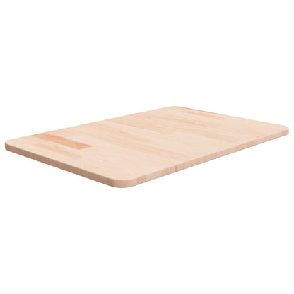 Bathroom Countertop 60x40x1.5 cm Untreated Solid Wood