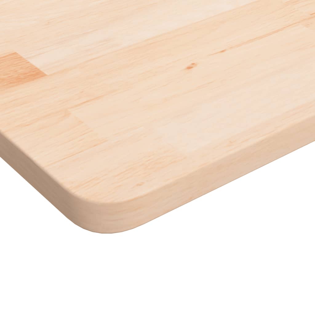 Square Table Top 70x70x2.5 cm Untreated Solid Wood Oak