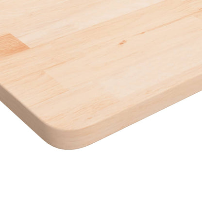 Square Table Top 70x70x2.5 cm Untreated Solid Wood Oak