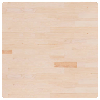 Table Top | Medium brown | Solid Oak Wood | 90x90 cm | Simple | Table Top