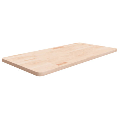 Bathroom Countertop 100x50x2.5 cm Untreated Solid Wood