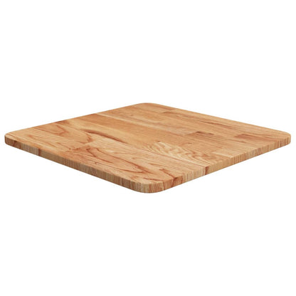 Table Top | Light brown | Solid oak wood | 40x40cm |  Durable