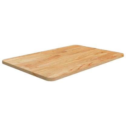 Bathroom Countertop Light Brown 60x40x1.5cm Treated Solid Wood
