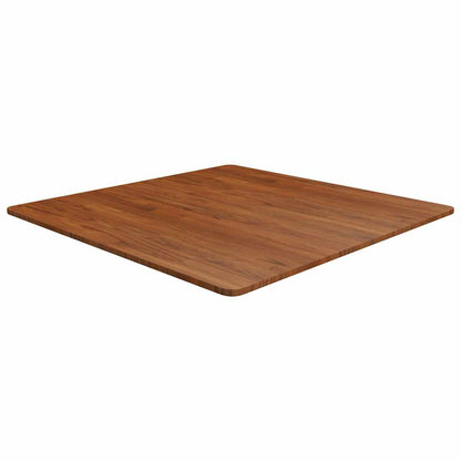 Table Top | dark brown | solid oak wood | 90x90 cm |  Durable