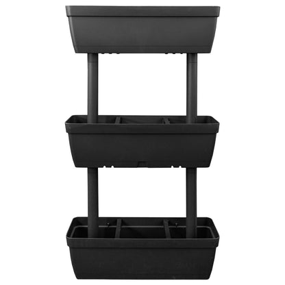 Garden Planter 6 pcs 100 cm Anthracite