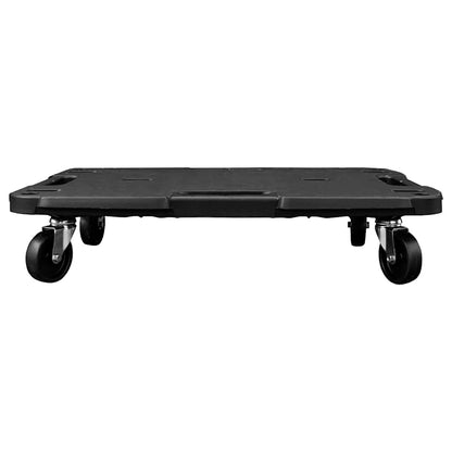 151831 vidaXL Transport Trolley Black 58x38x12 cm PP
