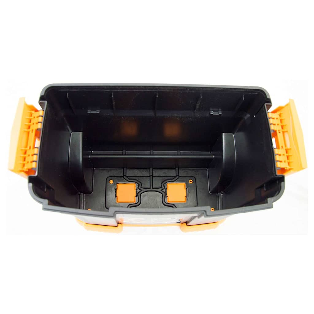 151840 vidaXL Rolling Tool Box 460x280x677 mm PP