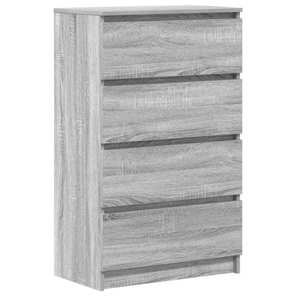 815076 vidaXL Sideboard Grey Sonoma 60x35x98,5 cm Engineered Wood