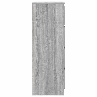 815076 vidaXL Sideboard Grey Sonoma 60x35x98,5 cm Engineered Wood