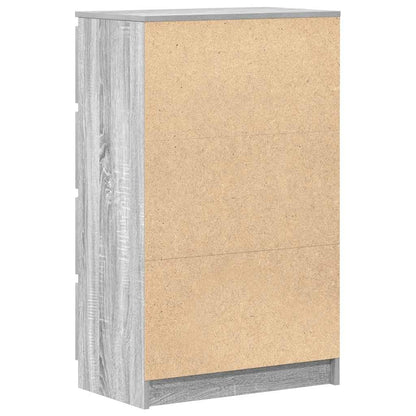 Sideboard Grey Sonoma 60x35x98.5 cm Engineered Wood