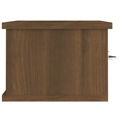 815080 vidaXL Wall Cabinet Brown Oak 60x26x18,5 cm Engineered Wood