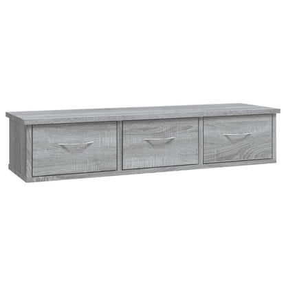 Wall Cabinet Grey Sonoma 88x26x18,5 cm Engineered Wood