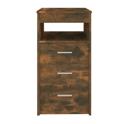 Drawer Cabinet | Smoked Oak | Engineered Wood | Compact | Drawer Cabinet
