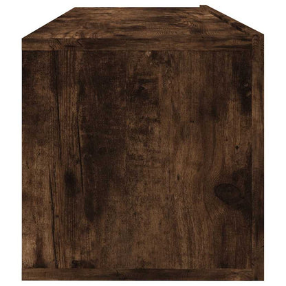 TV Wall Cabinet | Smoked Oak | Engineered Wood | Standard