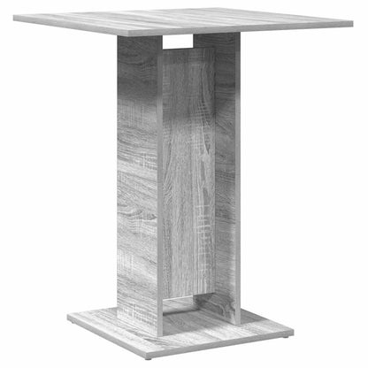 Bistro Table Grey Sonoma 60x60x75 cm Engineered Wood