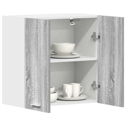 815112 vidaXL Hanging Cabinet "Lyon" Grey Sonoma 60x31x60 cm Engineered Wood