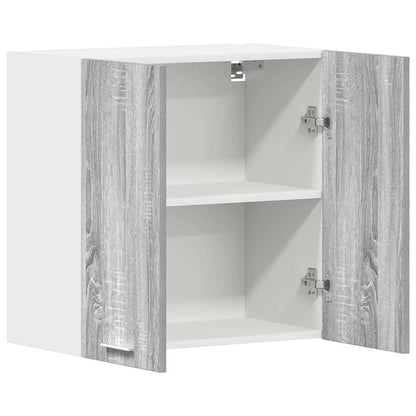 815112 vidaXL Hanging Cabinet "Lyon" Grey Sonoma 60x31x60 cm Engineered Wood
