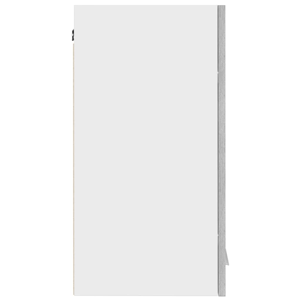Hanging Cabinet Lyon Grey Sonoma 60x31x60 cm Engineered Wood