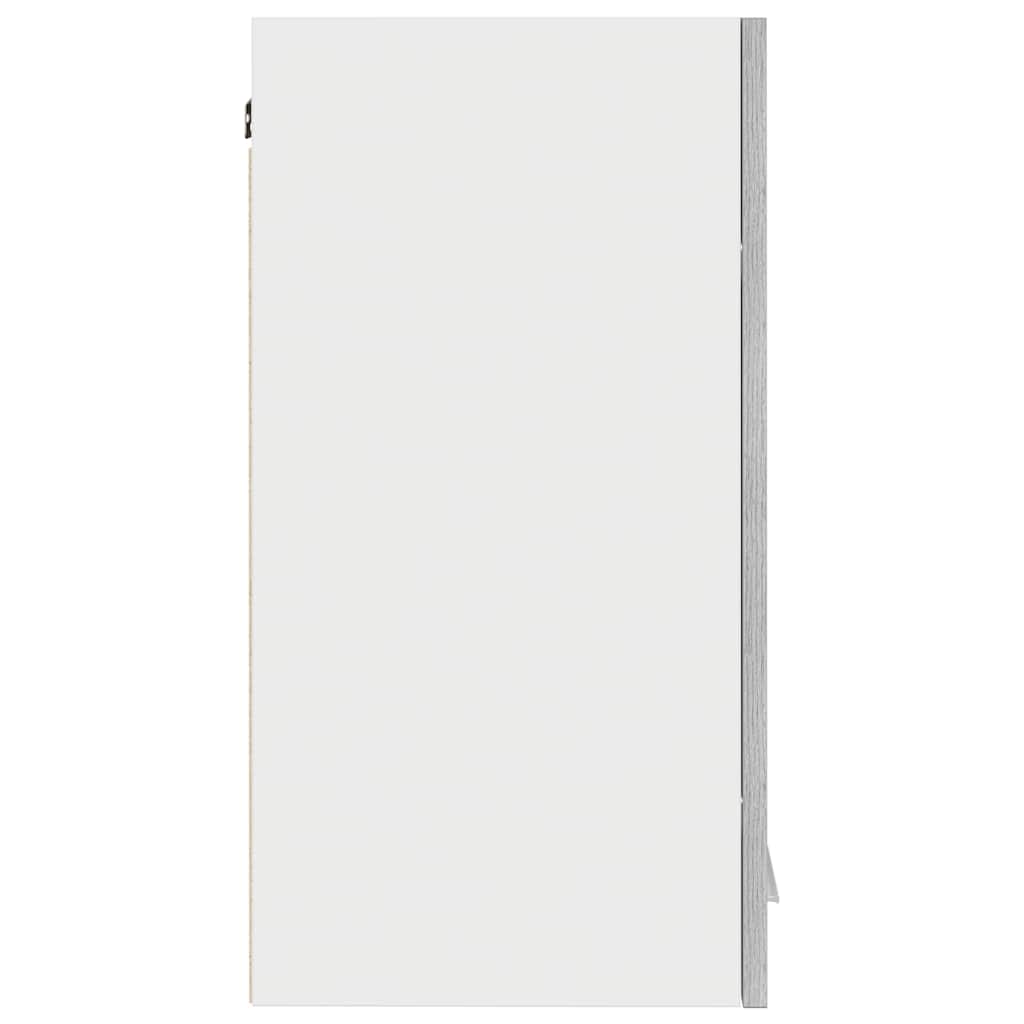 815112 vidaXL Hanging Cabinet "Lyon" Grey Sonoma 60x31x60 cm Engineered Wood