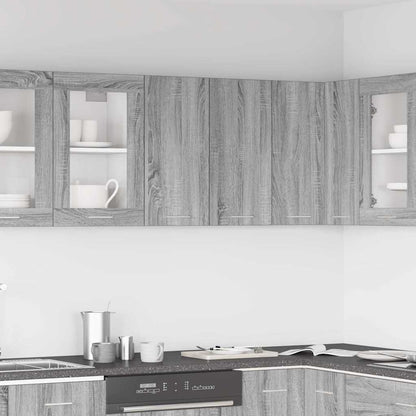 815112 vidaXL Hanging Cabinet "Lyon" Grey Sonoma 60x31x60 cm Engineered Wood