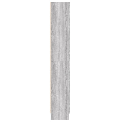 Book Cabinet Grey Sonoma 82.5x30.5x185.5 cm Engineered Wood