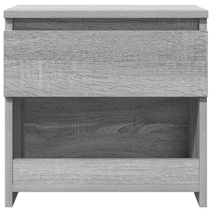 815132 vidaXL Bedside Cabinets 2 pcs Grey Sonoma 40x30x39 cm Engineered Wood