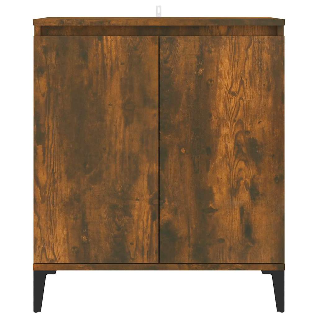 815159 vidaXL Sideboard Smoked Oak 60x35x70 cm Engineered Wood