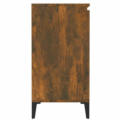 815159 vidaXL Sideboard Smoked Oak 60x35x70 cm Engineered Wood