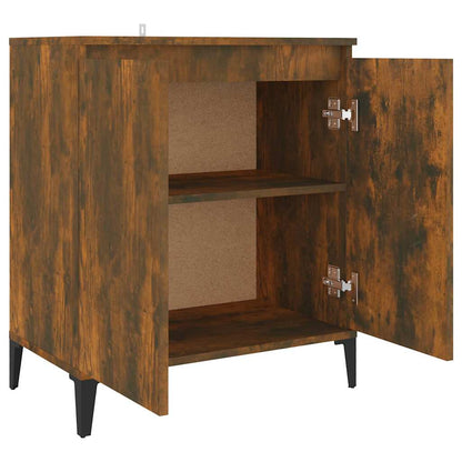 815159 vidaXL Sideboard Smoked Oak 60x35x70 cm Engineered Wood