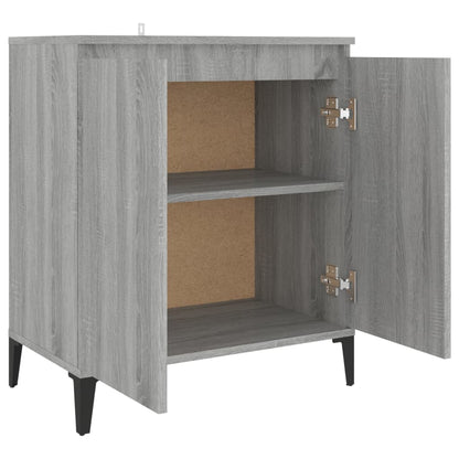 Sideboard Grey Sonoma 60x35x70 cm Engineered Wood