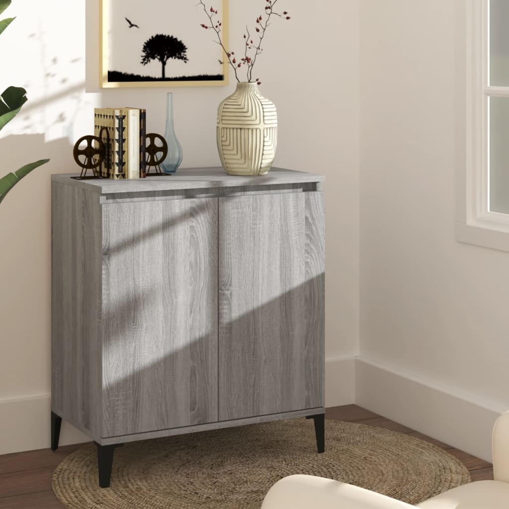Sideboard Grey Sonoma 60x35x70 cm Engineered Wood