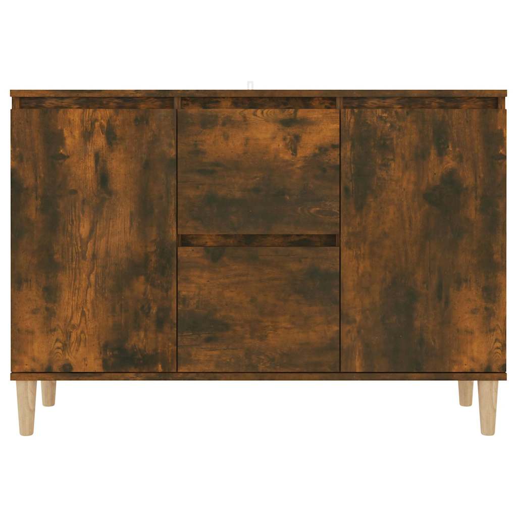 Sideboard Smoked Oak 103.5x35x70 cm Engineered Wood