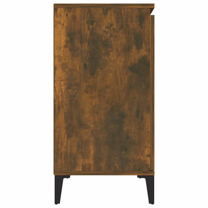 815165 vidaXL Sideboard Smoked Oak 102x35x70 cm Engineered Wood
