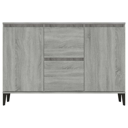 815166 vidaXL Sideboard Grey Sonoma 102x35x70 cm Engineered Wood