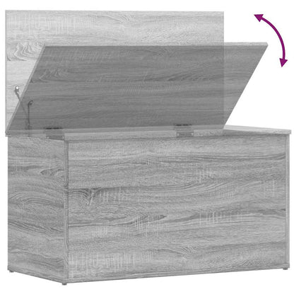 815193 vidaXL Storage Chest Grey Sonoma 84x42x46 cm Engineered Wood