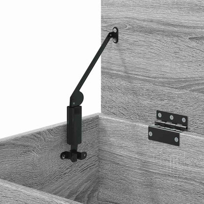 815193 vidaXL Storage Chest Grey Sonoma 84x42x46 cm Engineered Wood