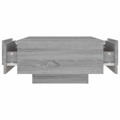 815196 vidaXL Coffee Table Grey Sonoma 90x60x31 cm Engineered Wood