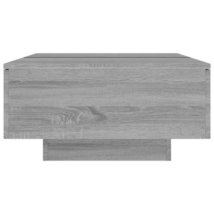 815196 vidaXL Coffee Table Grey Sonoma 90x60x31 cm Engineered Wood