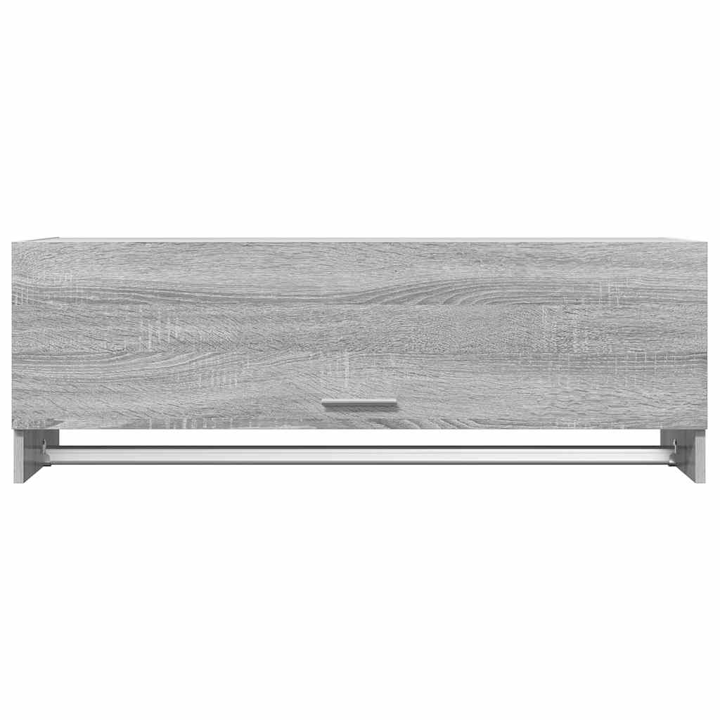 Wardrobe Grey Sonoma 100x32.5x35 cm Engineered Wood