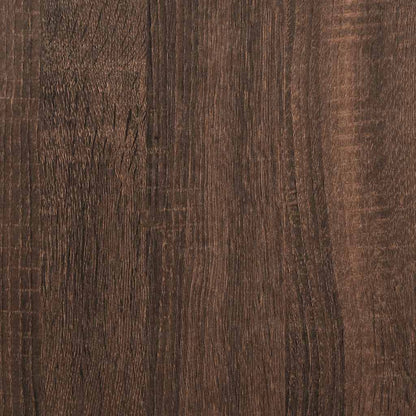 Nesting Tables 3 pcs Brown Oak Engineered Wood
